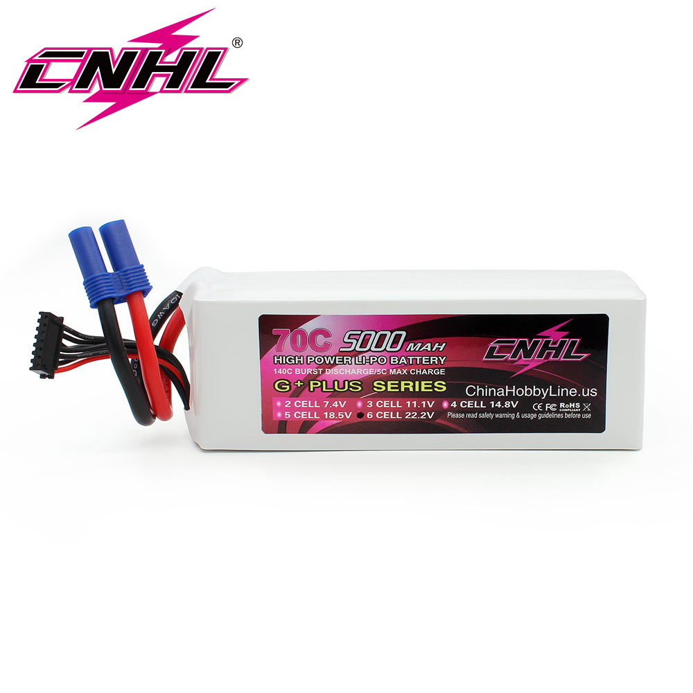 6S Lipo Battery 22.2V 5000Mah - CNHL Lipo 6S 22.2V pil 5000mAh