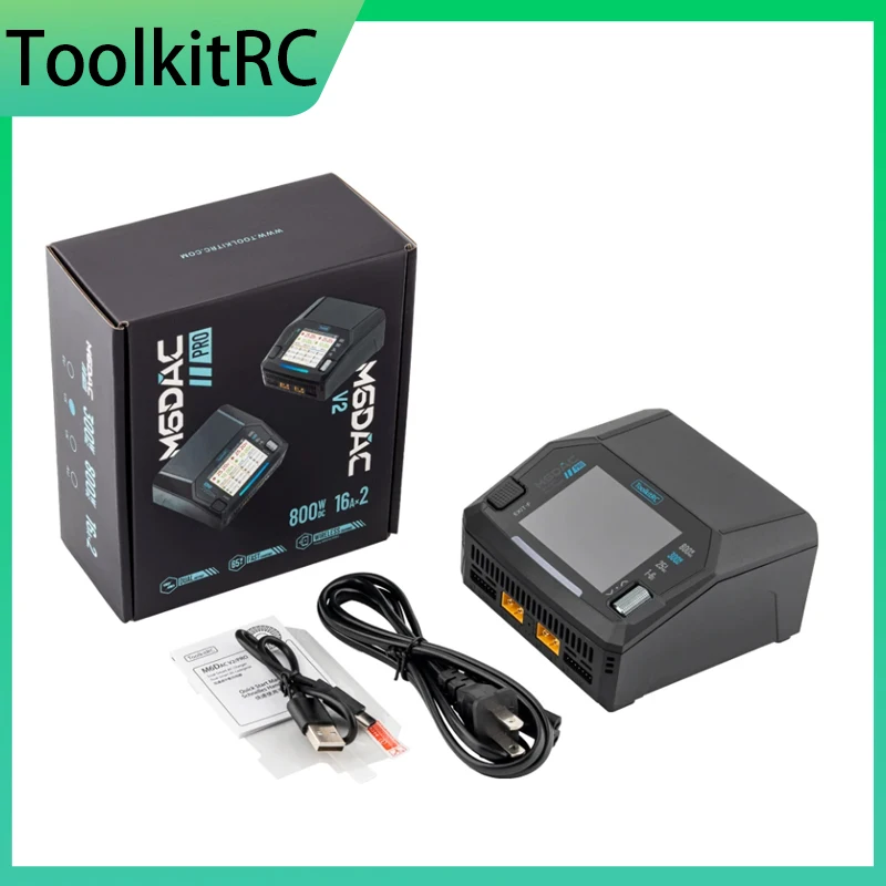 Toolkitrc M6Dac Smart Charger - ToolkitRC M6DAC V2 M6DAC Pro Çift