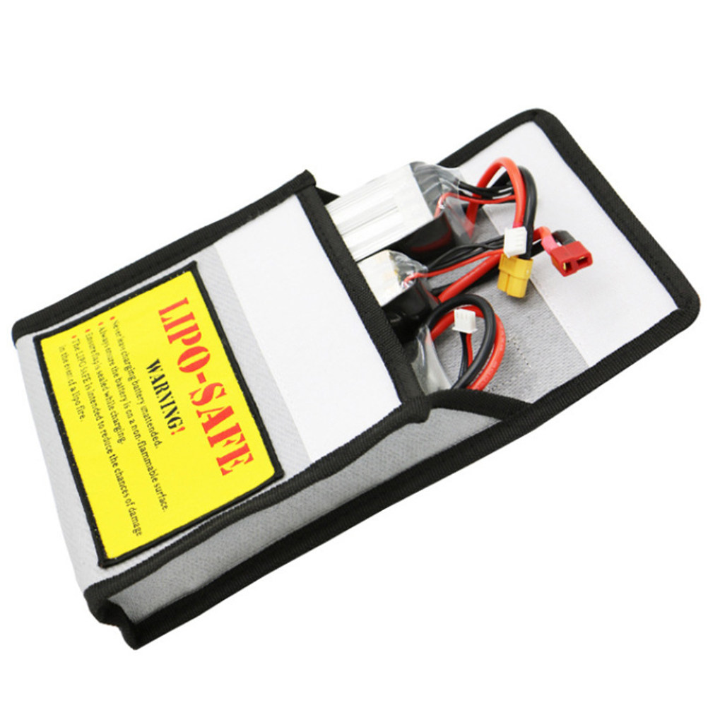 Lipo Battery Fireproof Safety Charge Box - 1 Adet Premium Ateşe Dayanıklı Patlamaya