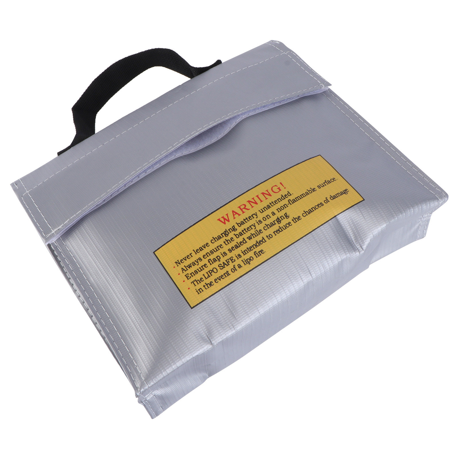 Lipo Battery Fireproof Safety Charge Box - 1 Adet Patlamaya Dayanıklı, Ateşe Dayanıklı