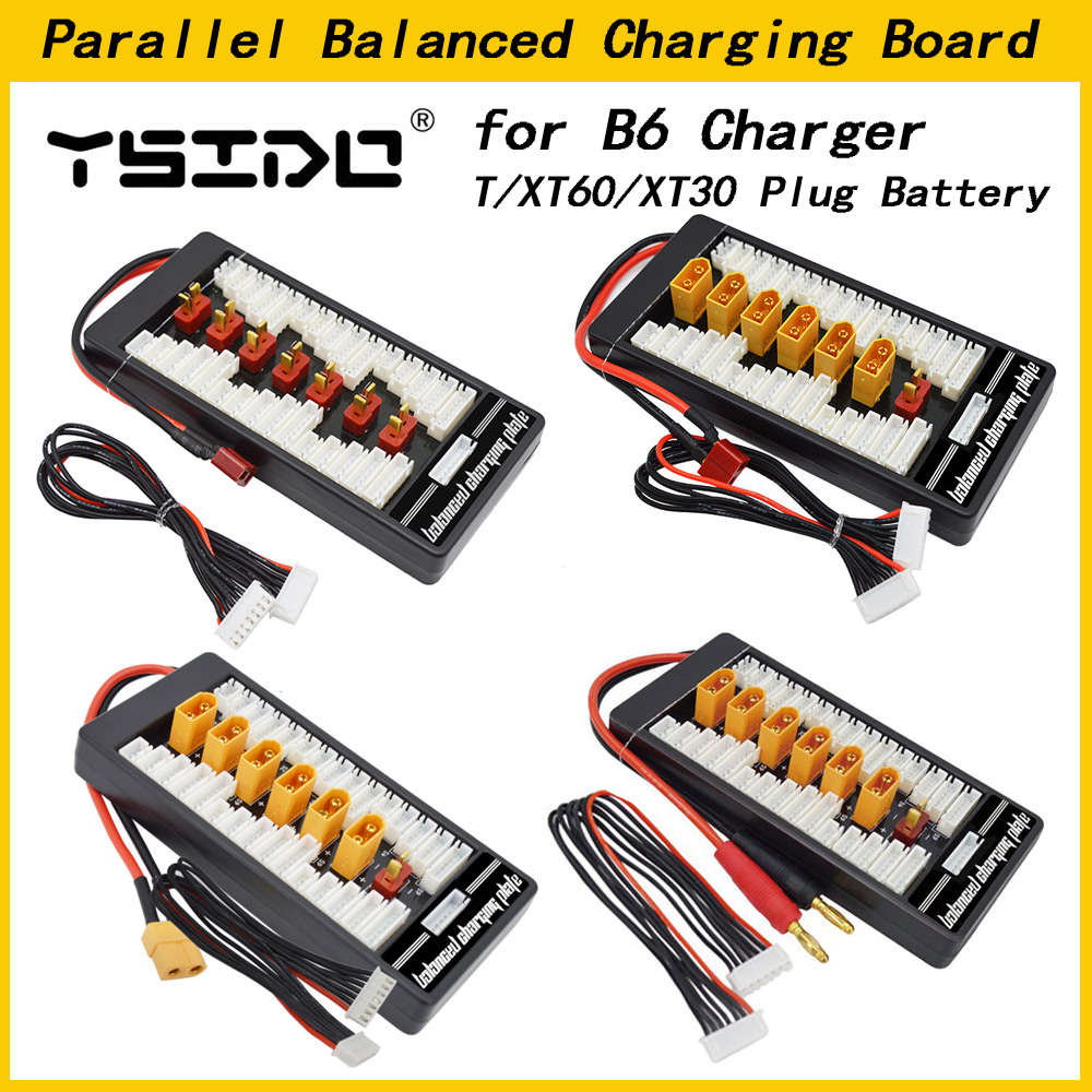 12S Lipo Battery Balancing Board - Çoklu 2S-6S Lipo Paralel Dengeli Plaka