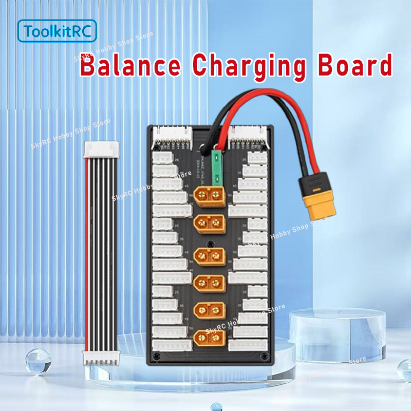 12S Lipo Battery Balancing Board - Çoklu 2S-6S Lipo Paralel Dengeli Şarj
