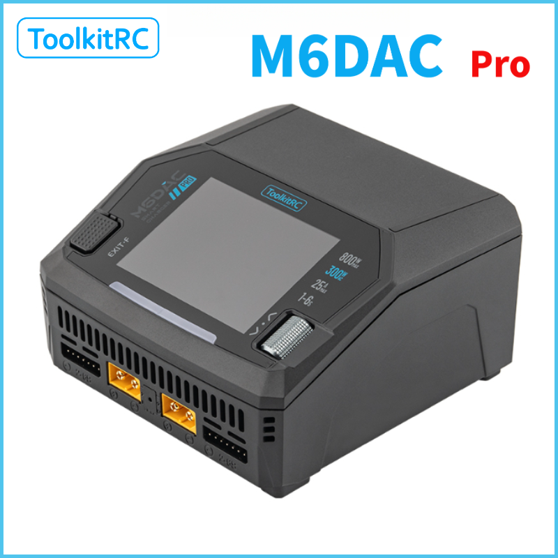 Toolkitrc M6Dac Smart Charger - ToolkitRC M6DAC PRO Çift Kanallı Akıllı