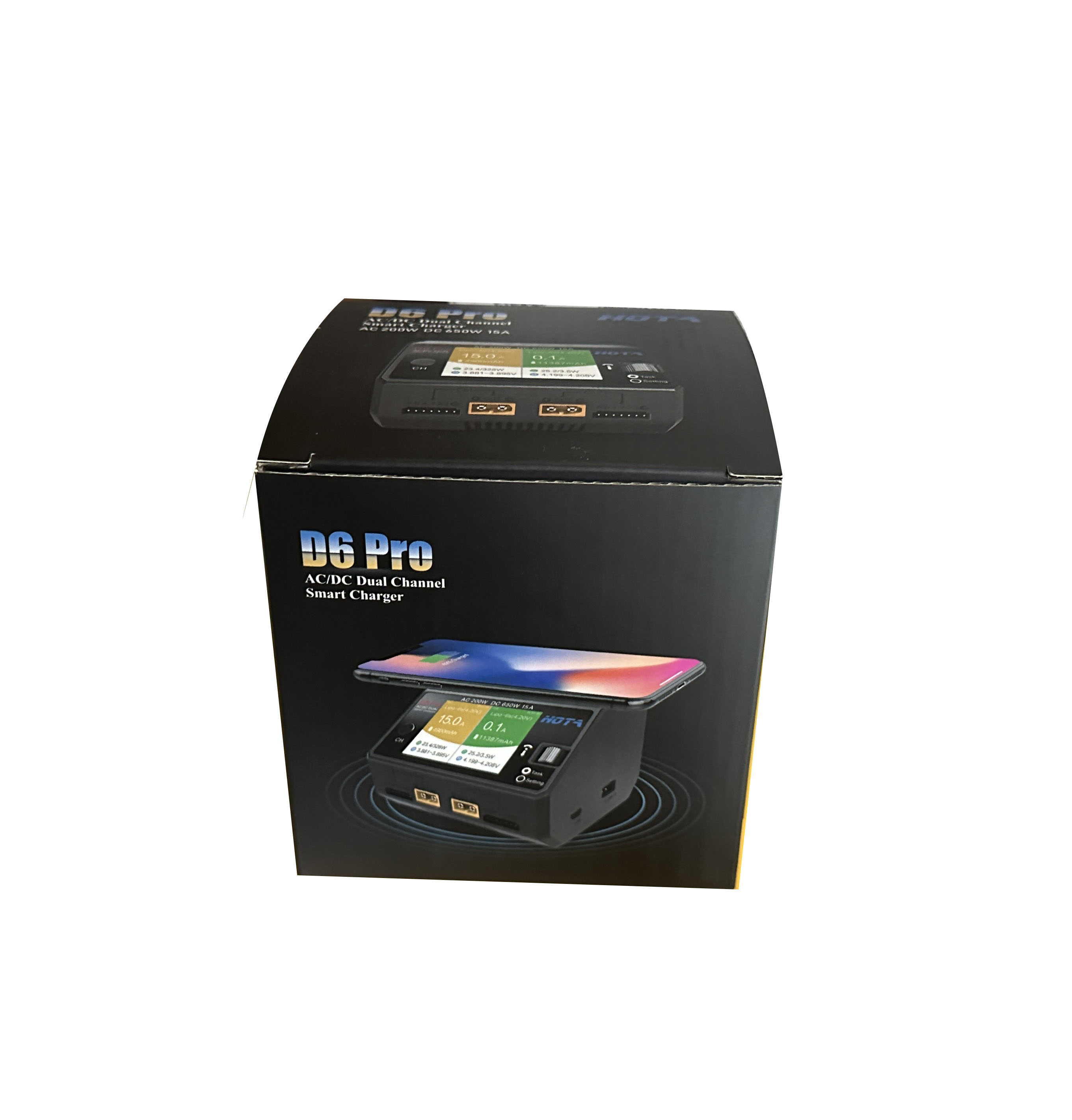 Hota D6 Pro Dual Lipo Charger - HOTA D6 Pro Çift Kanallı Şarj