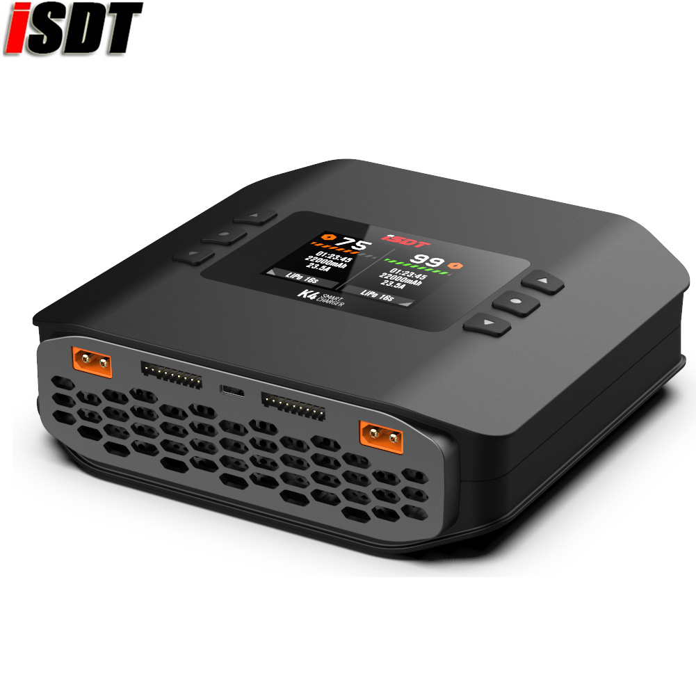 Isdt K4 Dual Lipo Charger - ISDT K4 1~8S Lityum Pil Akıllı