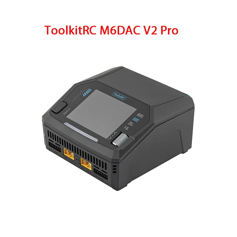 Toolkitrc M6Dac Smart Charger - ToolkitRC M6DAC V2 Pro Akıllı LiPo