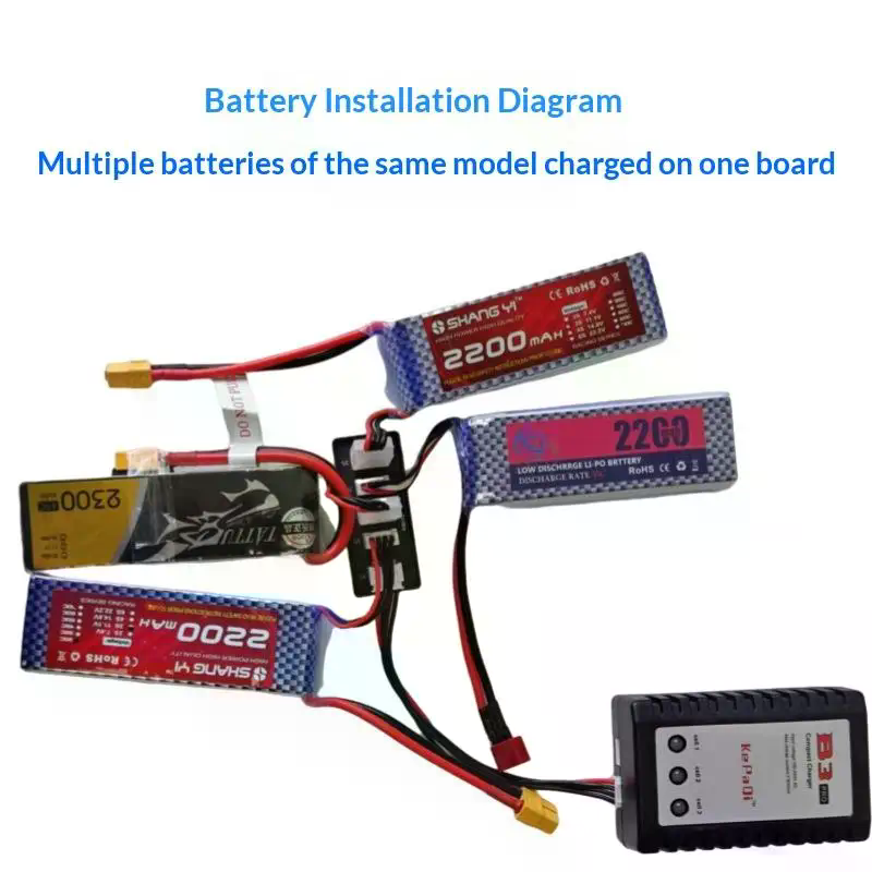 Paralel Şarjlı Lipo Bataryalar - 12S Lipo Battery Balancing Board incelemesi ve fiyatı
