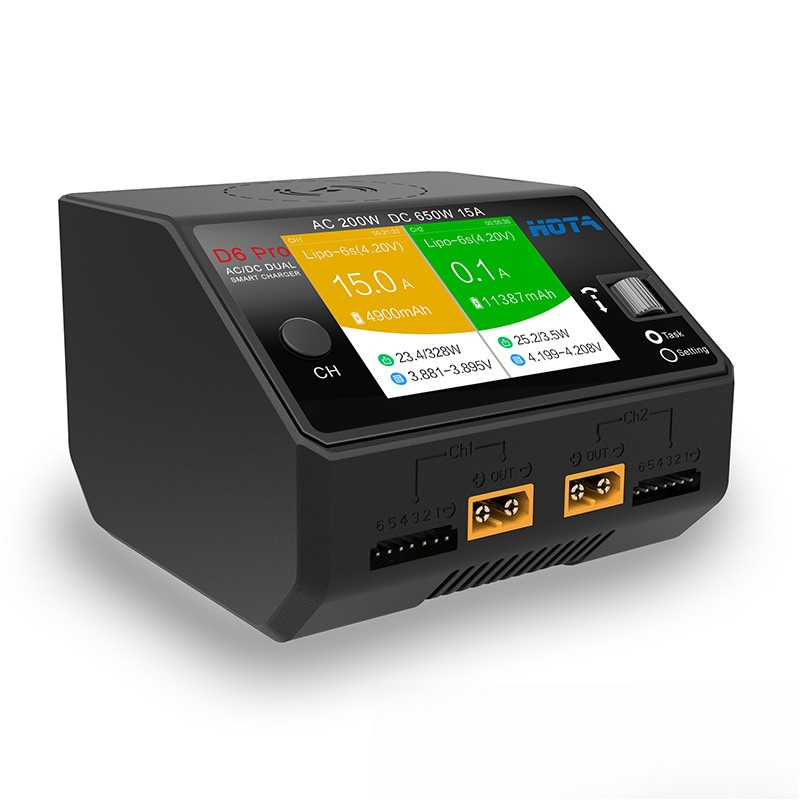 HOTA D6 Pro 650W 200W Çift Güç - Hota D6 Pro Dual Lipo Charger incelemesi ve fiyatı