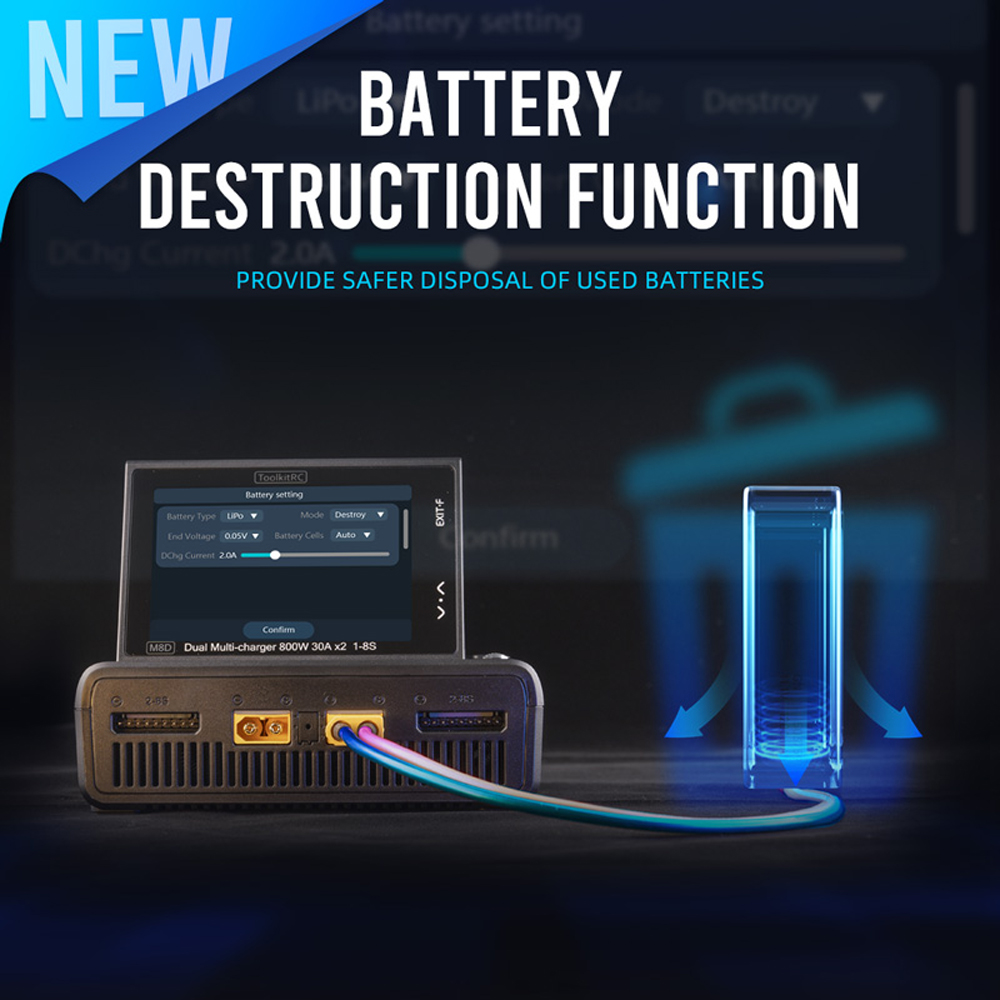 ToolkitRC M8D Akıllı Şarj Ciha - Toolkitrc M6Dac Smart Charger incelemesi ve fiyatı