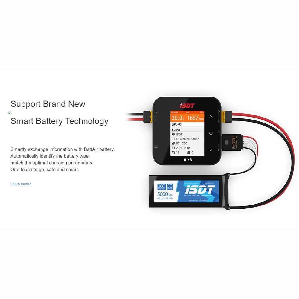 Yeni ISDT Air8 Lipo güç Denges - Isdt Air8 8S Lipo Charger incelemesi ve fiyatı