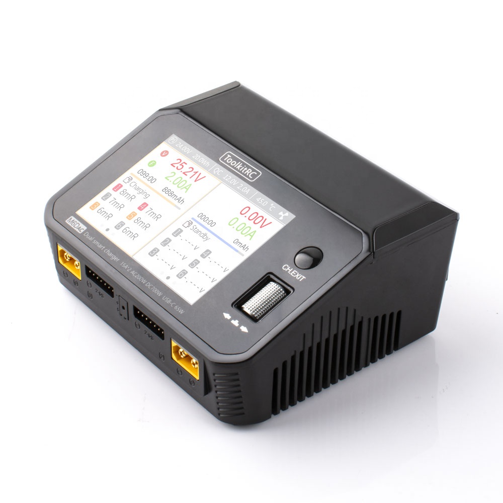 Toolkitrc M6DAC 350W X 2 USB-C - Toolkitrc M6Dac Smart Charger incelemesi ve fiyatı