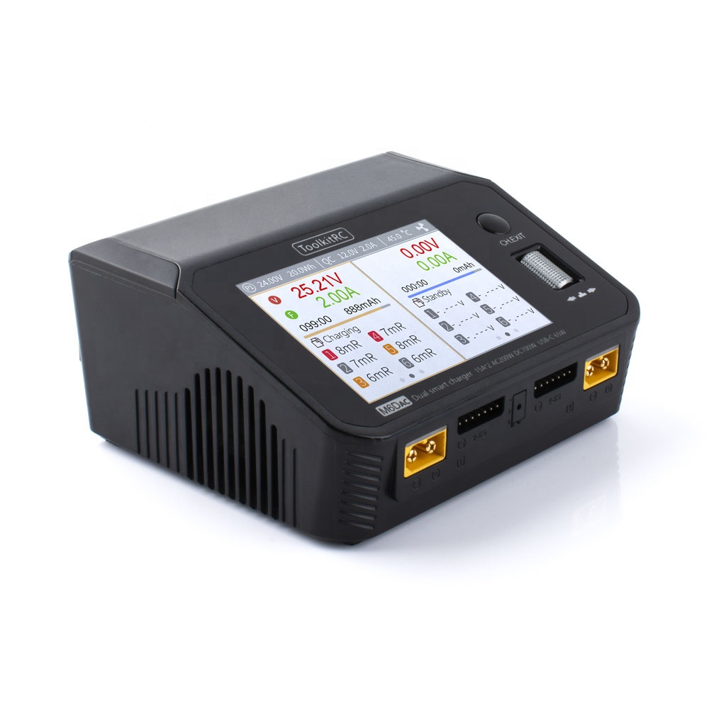 Toolkitrc M6DAC 350W X 2 USB-C - Toolkitrc M6Dac Smart Charger incelemesi ve fiyatı