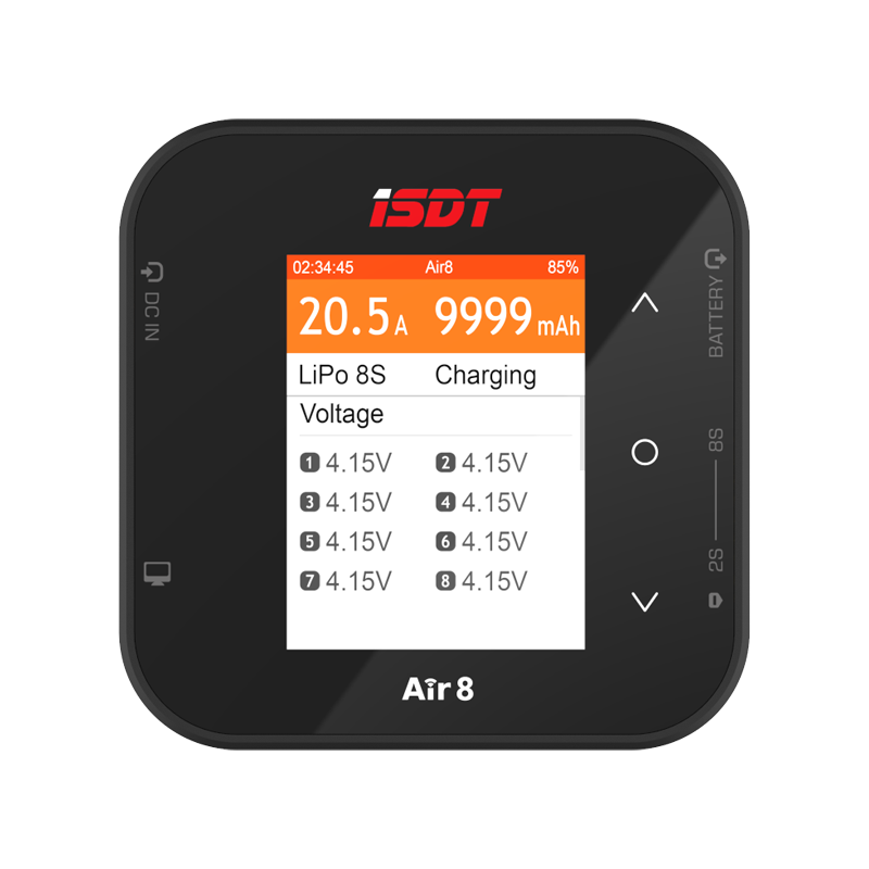 ISDT hava 8 akıllı şarj cihazı - Isdt Air8 8S Lipo Charger incelemesi ve fiyatı