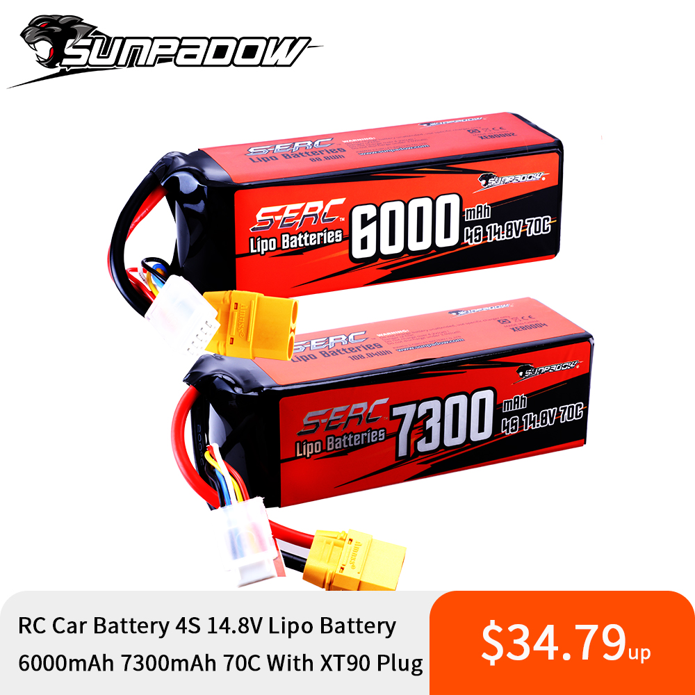 Sunpadow 4S Lipo Pil için 6000 - 4S Lipo Battery 14.8V 6000Mah incelemesi ve fiyatı