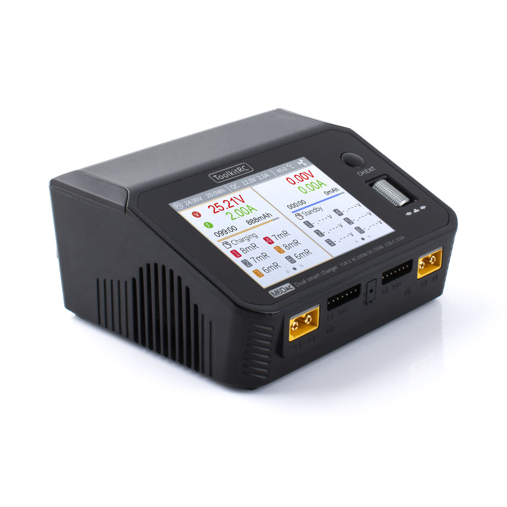 ToolkitRC M6DAC Çift Kanallı A - Toolkitrc M6Dac Smart Charger incelemesi ve fiyatı