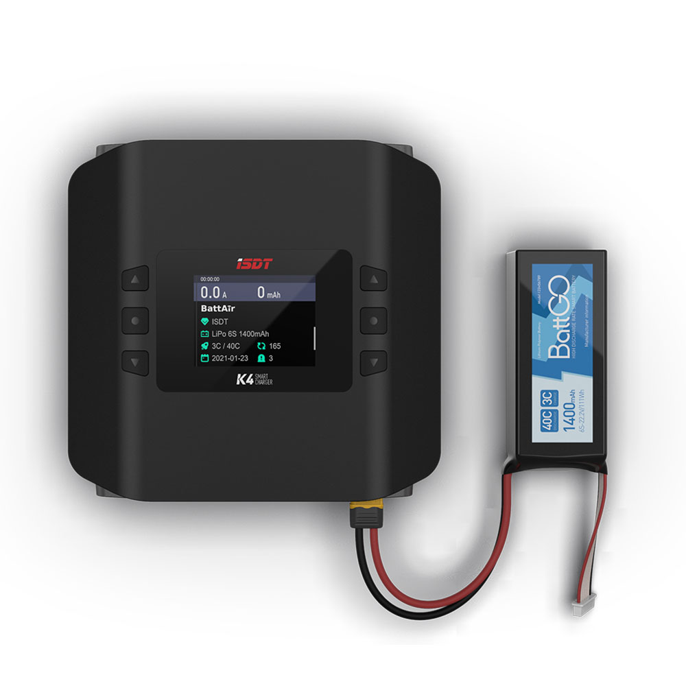ISDT K4 1 ~ 8S Lityum Pil Akıl - Isdt K4 Dual Lipo Charger incelemesi ve fiyatı