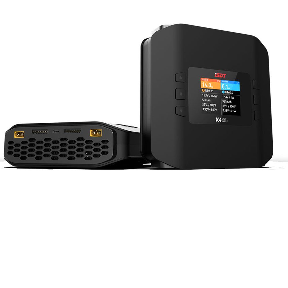 ISDT K4 1 ~ 8S Lityum Pil Akıl - Isdt K4 Dual Lipo Charger incelemesi ve fiyatı
