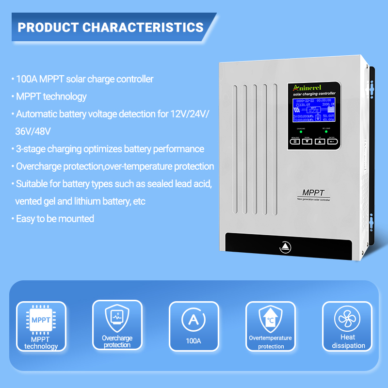 Aninerel 100A Güneş Enerjisi Ş - Lifepo4 12V 100Ah Bms Bluetooth incelemesi ve fiyatı