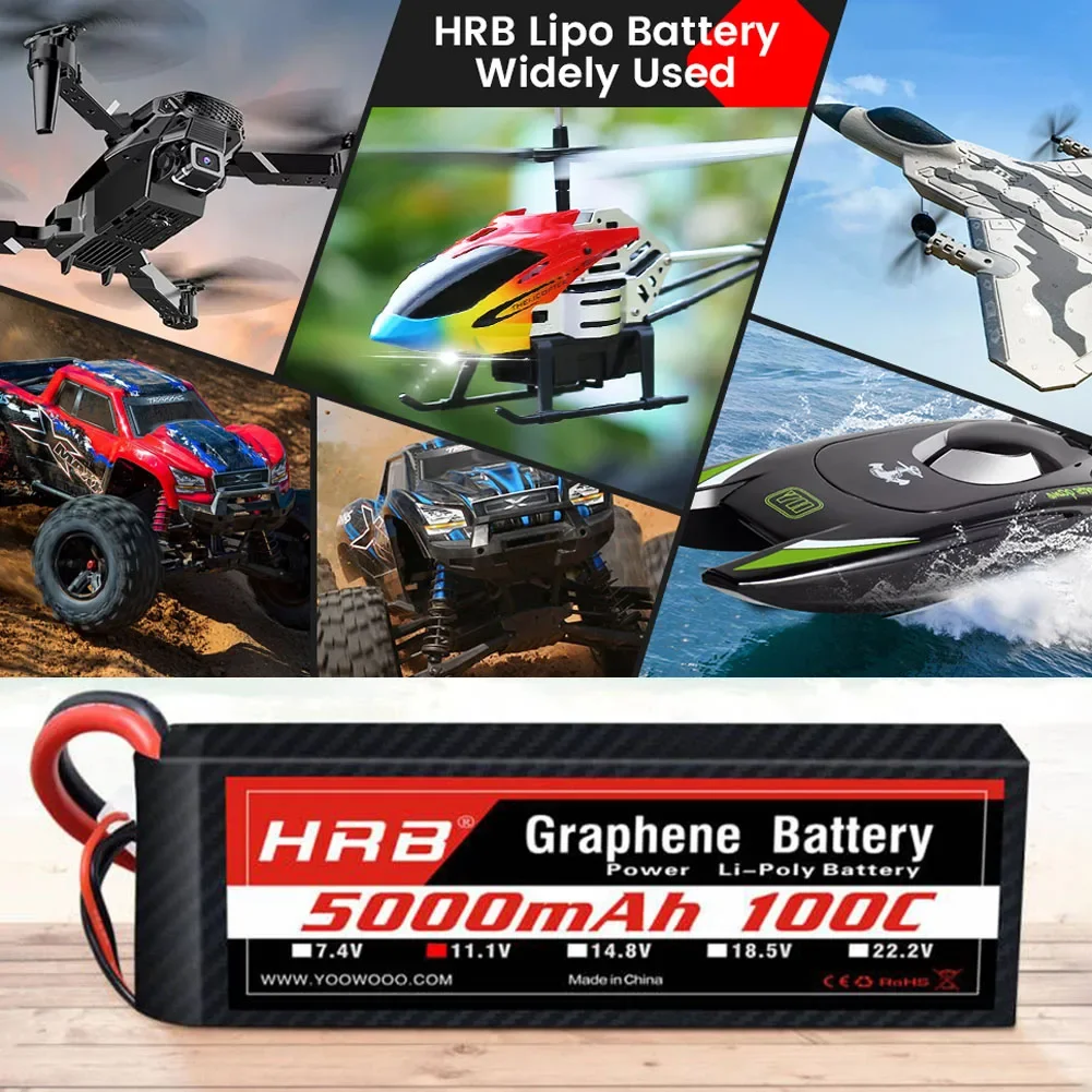 2PC Grafen Pil 2S 3S 4S 6S RC  - 6S Lipo Battery 22.2V 5000Mah incelemesi ve fiyatı