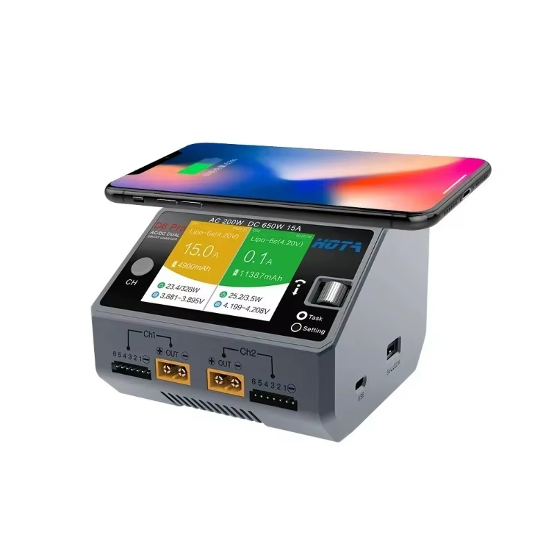 HOTA D6 Pro Çift Kanallı Şarj  - Hota D6 Pro Dual Lipo Charger incelemesi ve fiyatı
