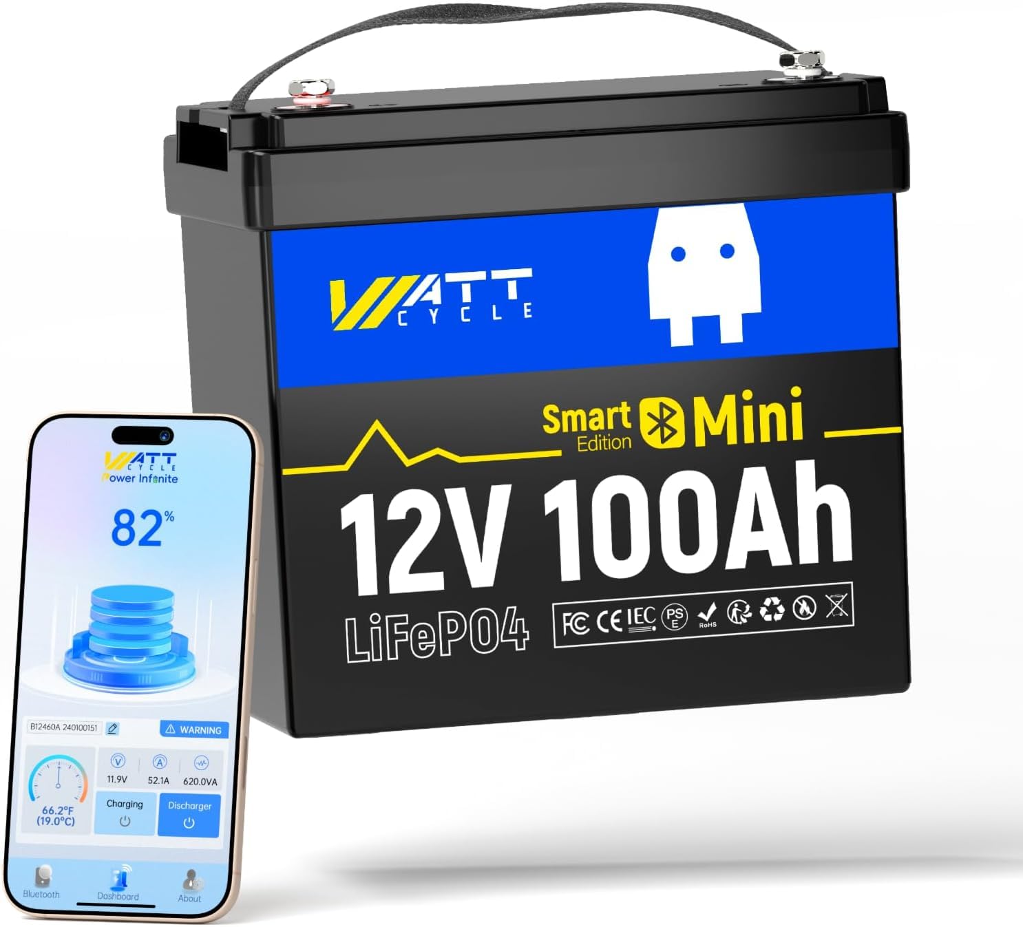 12V 100Ah Mini LiFePO4 Batarya - Lifepo4 12V 100Ah Bms Bluetooth incelemesi ve fiyatı