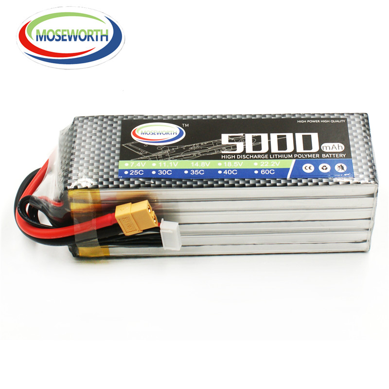 6S 22.2V 5000mAh 60C RC oyunca - 6S Lipo Battery 22.2V 5000Mah incelemesi ve fiyatı