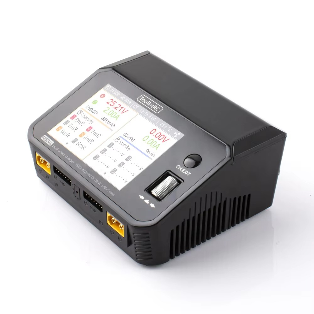 SmCpToolkitRC M6DAC Çift Kanal - Toolkitrc M6Dac Smart Charger incelemesi ve fiyatı