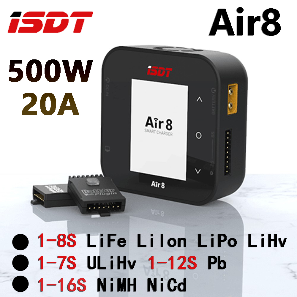 ISDT Air8 DC 500W Akıllı Balan - Isdt Air8 8S Lipo Charger incelemesi ve fiyatı