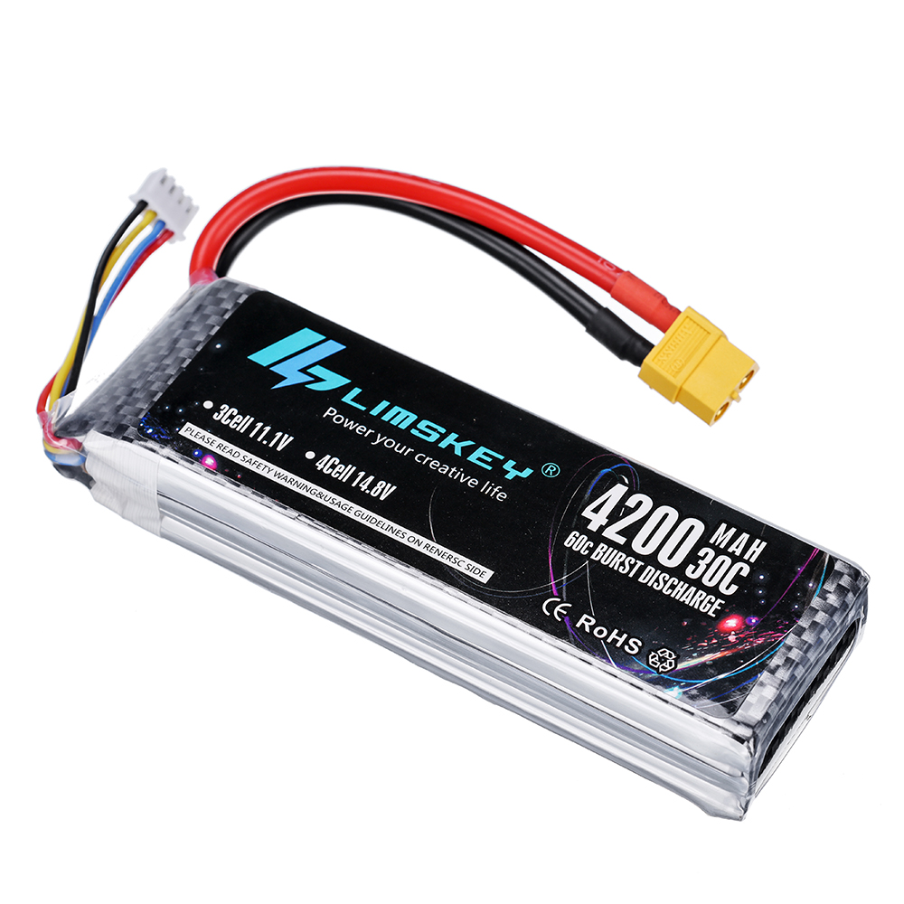 2S 3S 4S Lipo Pil 7.4V 11.1V 1 - 4S Lipo Battery 14.8V 6000Mah incelemesi ve fiyatı