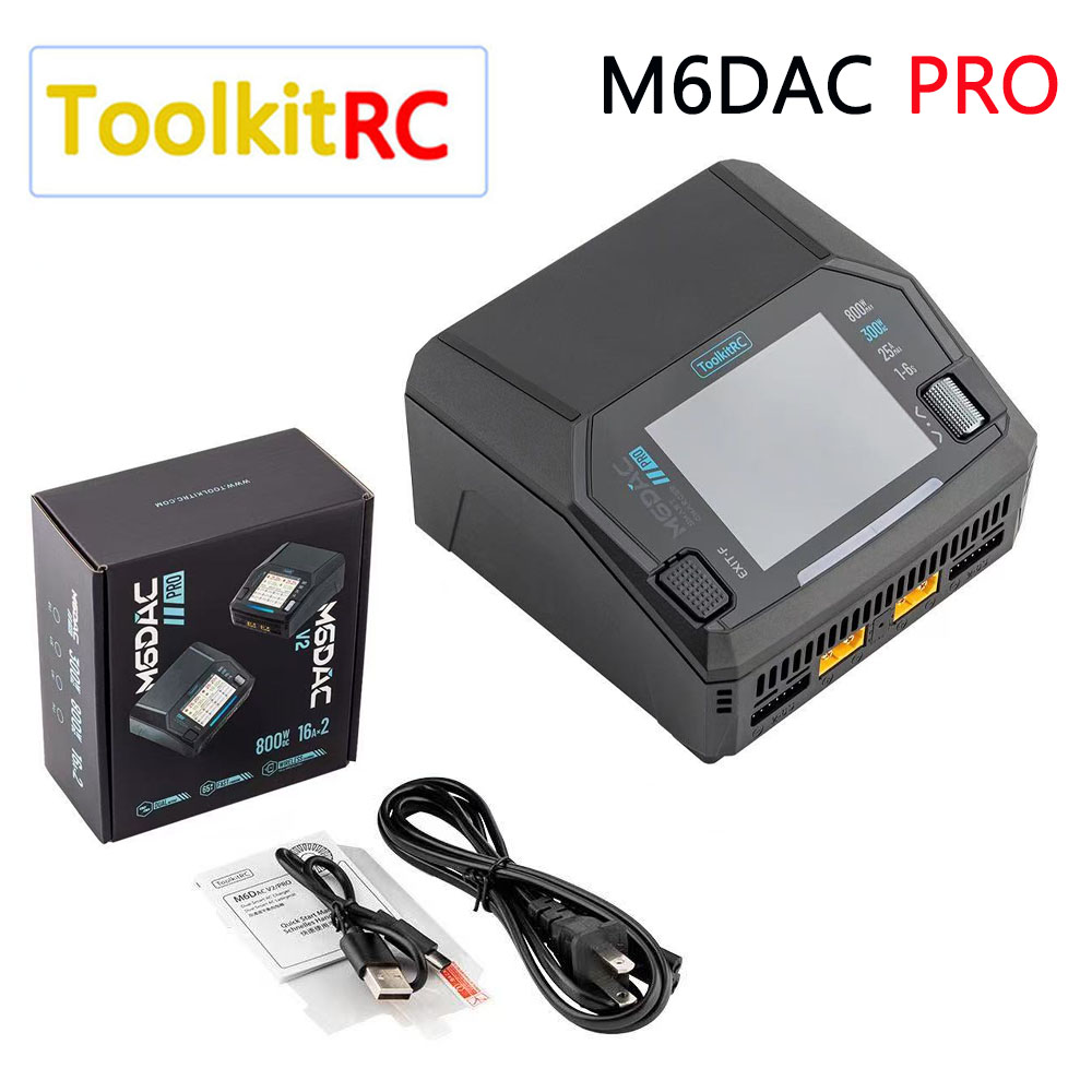 ToolkitRC M6DAC PRO V2 Çift Ka - Toolkitrc M6Dac Smart Charger incelemesi ve fiyatı