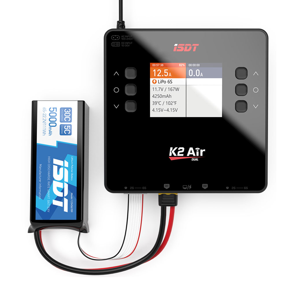 ISDT Lipo Pil Dengeleyici Şarj - Isdt K4 Dual Lipo Charger incelemesi ve fiyatı
